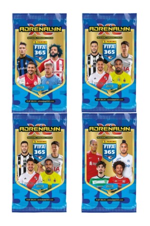 Adrenalyn Fifa 365 – 2023 Offizielle Sammelkarte, Fußballspielerkarten (4er-Pack) TF5177 - 4