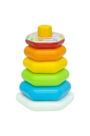 Ae-1510 , Çıngıraklı Altıgen Halkalar - 0-3 Yaş SAZEÜZHAŞŞ13431 - Kiki