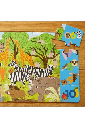 African Savanna - 36 Parça Xxl Dev Puzzle- Gözlem Ve Sayma Oyunu & Posteri - 4