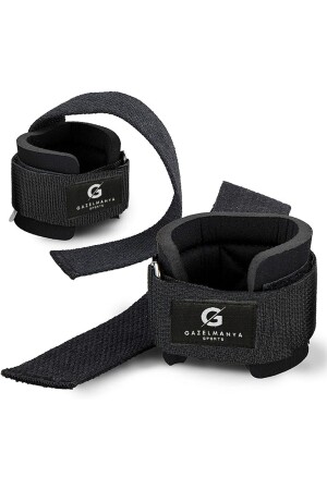 Ağırlık Kayışı Bileklikli Ağırlık Kayışı Fitness Bilekliği Ağırlık Bilekliği Grip Pro Lifting Strap - 3