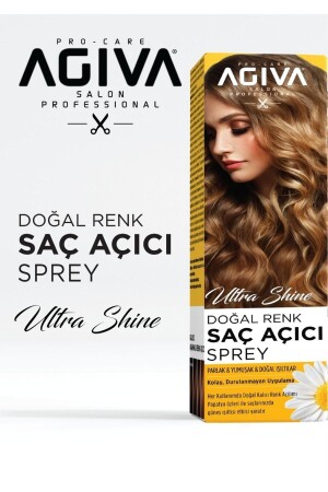 Agiva Ultra Shine Doğal Renk Saç Açıcı Sprey 150ml Spreyaçıcı - 1