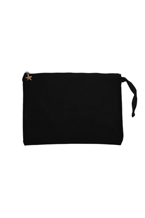 Ägypten-Ansichtsbuch Schwarze Clutch-gefütterte Geldbörse / Handtasche - 3