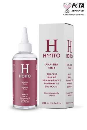 Aha Bha Tonic 200 ml – Anti-Akne, Anti-Unreinheiten, porenstraffendes Tonic H10005 - 1