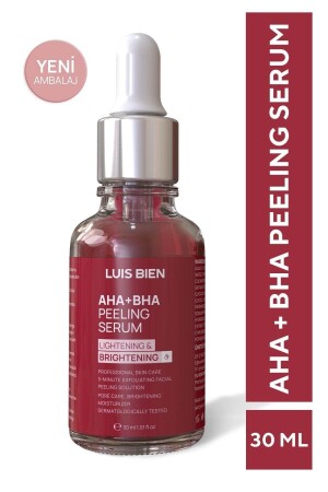 AHA-BHA Cilt Tonu Eşitleyici Kırmızı Peeling Serum 30 ml (Aha 10% - Bha 2%) 8681967483734 - 3