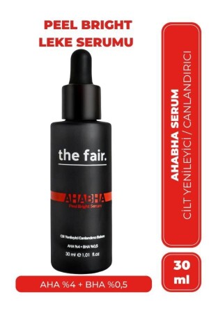 AHABHA Peel Bright Leke Giderici Cilt Serumu %4 AHA- %0.5 BHA 30 ml ZZ.VV.SGT.2021-0844 - The Fair