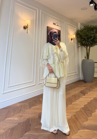 Ahen Takım - Ekru - Nuuwears