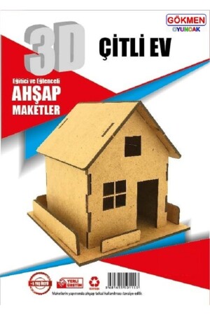 Ahşap 3D Maket (3 Boyutlu Maket) - Gökmen Oyuncak