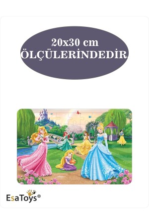 Ahşap 54 Parça Çocuk Puzzle - 4