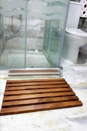 Ahşap Banyo Paspası - 2