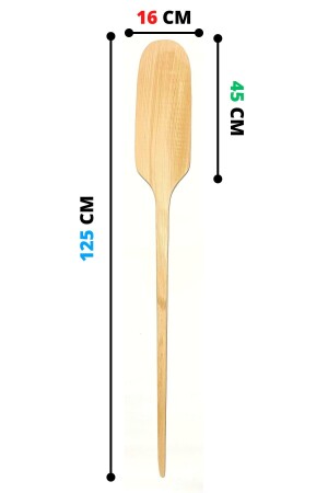 Ahşap Fırın Küreği Pizza Pide Lahmacun Küreği fırın küreği - 2