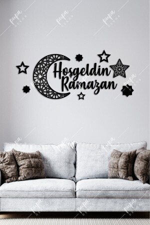 Ahşap Hoş Geldin Ramazan Set AKER-HEDİYELİk-DEV-KAMPANYA-X6932 - Genel Markalar