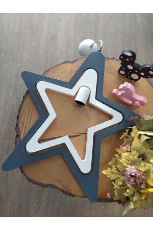 إضاءة النجوم المزدوجة من الخشب من MNZ 84721470 - NİNNOLA