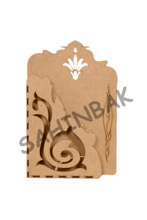 صندوق الخشب الكاتب من المرفق الخشبية القرآن الحاوية القرآن الخشبية الهدايا الخشبية - Şahinbak