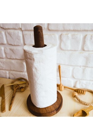 Ahşap Lüks Kağıt Havluluk - Elizi Ahşap