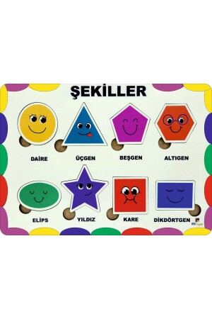 Ahşap Oyuncak Eğitici Öğretici Puzzle Yapboz Meyve Sebze Sayı Türkçe 4’lü Mega Set - 5