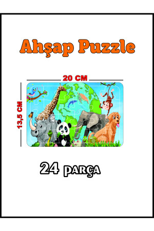 Ahşap Puzzle 6 Lı PZ61094103981309 - 6