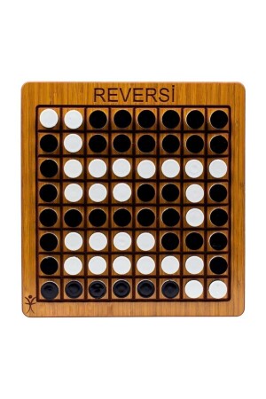 Ahşap Reversi- Reversi Oyunu- Strateji- Akıl Oyunu - 2