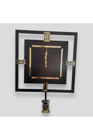 Ahşap Sarkaçlı Saat,Sarkaçlı Pleksi Saat,Duvar Saati, Wall Clock, Clock, Ahşap Saat kumsaati1 - 6