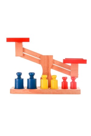 Ahşap Terazi Denge Oyunu - 313 DM16527 - DuyuMarket