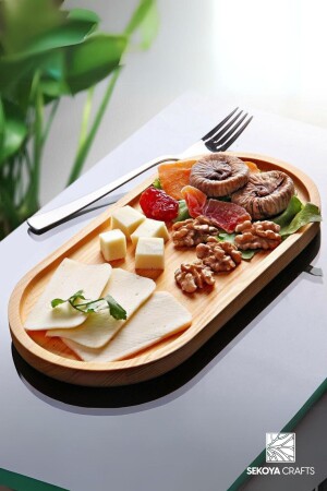 علبة زيت من الخشب من MNZ - وعاء خفيفة - وعاء قهوة - صبونا وطبق عرض قفزة عرض متعددة الأغراض - Sekoya Crafts