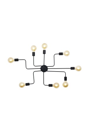 MNZ-Octopus 8 Piece Plafonier / سقف مقيم الشموع AHTAPOT08-0100-TM - Taşcan Aydınlatma