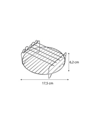 Aircook Airfryer Pişirme Aparatları Fritöz Pişirme Aksesuar 18 Cm SC300 AKSESUAR - 9
