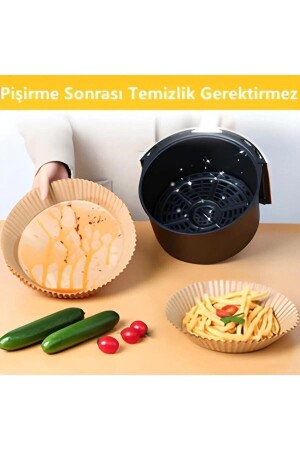 Airfryer Fritöz Pişirme Kağıdı - Airfryer Liners Hava Fritözü-xiaomi-philips Yağsız Tefal-kumtel-mı - 1