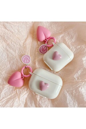 Airpods Pro 2. Generation-kompatible Rose Heart Clip-on-Kopfhörerhülle - 3