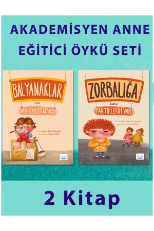 Akademisyen Anne Öykü Seti 2 Kitap Balyanaklar Için Mahremiyet - Zorbalığa Karşı Taktiklerim Var Eğitici Öykü Seti 2 kitap - 1