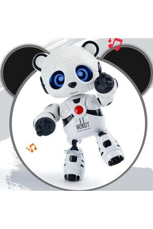 Akıllı Panda Söylediklerini Tekrar Etsinses Kayıt Edip Konuşan Şarjlı Oyuncak Robot Kaktüs Hediyelik 99160405 - 5