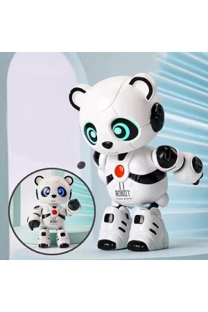 Akıllı Panda Söylediklerini Tekrar Etsinses Kayıt Edip Konuşan Şarjlı Oyuncak Robot Kaktüs Hediyelik 99160405 - 7