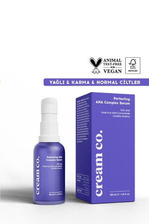 Akne & Leke Karşıtı Cilt Tonu Eşitleyici Aydınlatıcı Pürüzsüzleştirici %10 Aha-bha Vitamin C Serum - 3