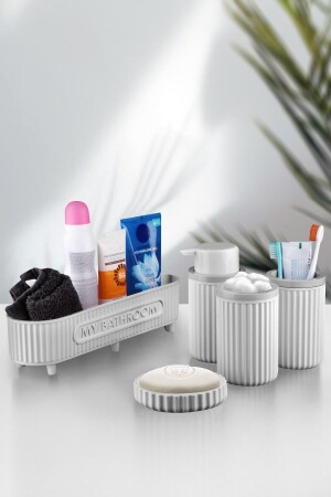 مجموعة حمام من 5 قطع من الـ MNZ- Acrylic 3386 - Eminem