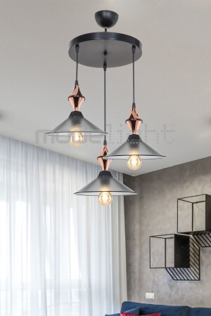 Akses Karo - Krom 3lü Maya Sarkıt MDL.4648 - Modelight