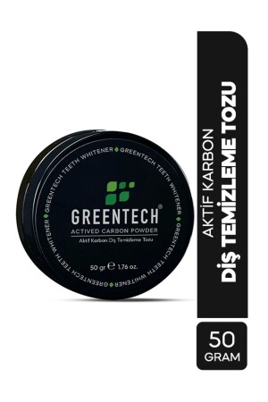 Aktif Karbon Diş Temizleme Tozu 50 gr - Greentech
