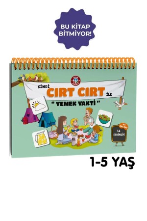 (مـنـز-الآن) كتاب نشاطات وقت الوجبات مع (فـيلكرو) - Çocuk Akademi