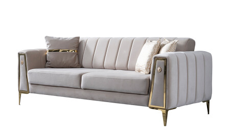 Alanis Gold Sofa-Set - 10