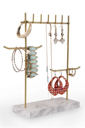 موقف مجوهرات من الذهب الأبيض - Aleda