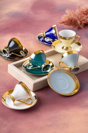 MNZ-Alexa 6-شخصية كوب قهوة مجموعة HXF-21-0124/12 - ACAR