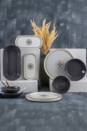 MNZ-Alexxi 27 قطعة عشاء مجموعة 6 أشخاص ACAR-SR220265/2 - ACAR