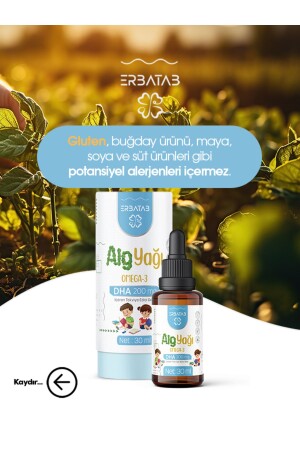 Alg Yağı Omega 3 30 ml - 4