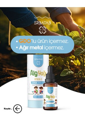 Alg Yağı Omega 3 30 ml - 5