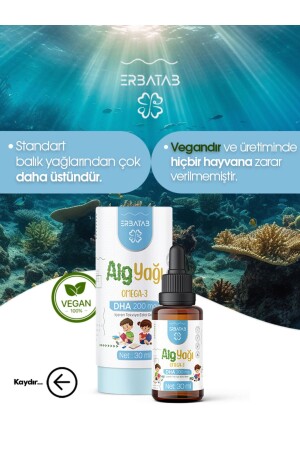 Alg Yağı Omega 3 30 ml - 6