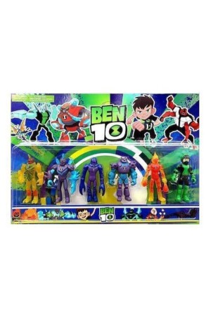 Alien Force 6-teiliges Figurenset – Alien Force Actionfigur – Benten – Ben Ten - 1