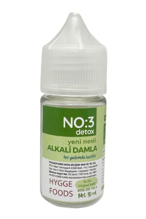 Alkaline Drop Nr. 3 der neuen Generation Detox mit hohem antioxidativem pH-Wert und hilft beim Trinken von Wasser - 1