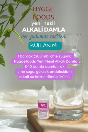 Alkaline Drop Nr. 3 der neuen Generation Detox mit hohem antioxidativem pH-Wert und hilft beim Trinken von Wasser - 6