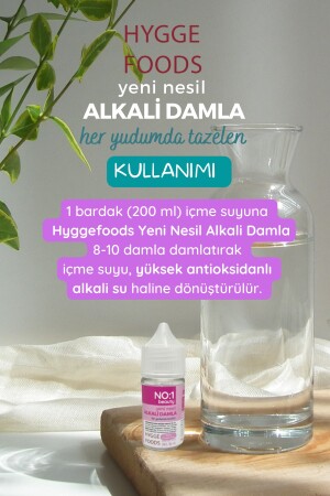 Alkalische Tropfen der neuen Generation Nr.5 Immun - pH-Erhöher - Hilft beim Trinken von Wasser - 30 ml ALKALI05 - 4