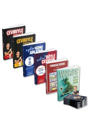 Allgemeines Englisch-Set mit 7 Büchern und Videounterstützung - 2