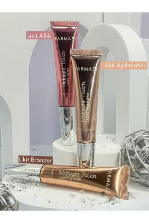 مجموعة مكياج لمسية من منتصف الليل - Farmasi