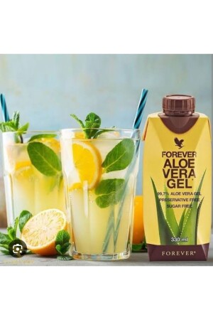 Aloe Vera Gel mit Aloe Vera Extrakt 3er Pack Getränk Aloe Vera Gel Aloe Veragel 330ML 3 Stk - 5